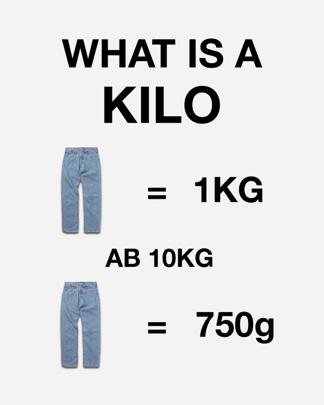 Vintage Pants Kilo Mix Box
